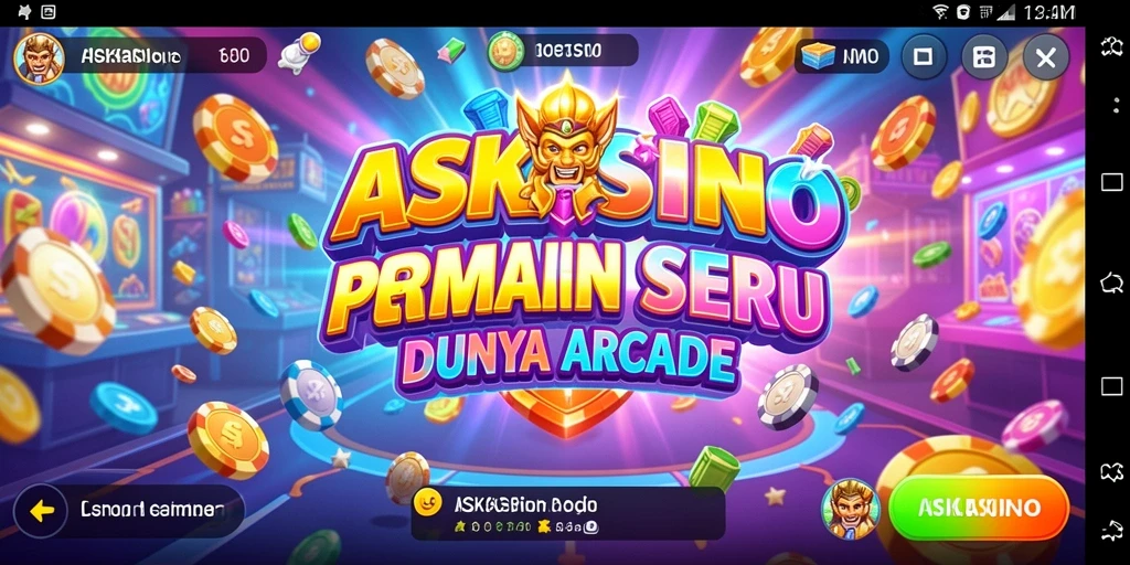 Tampilan screenshot <strong>ASKASINO</strong> menampilkan keseruan gameplay arcade.