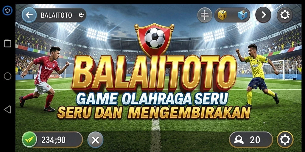 Tampilan gameplay BALAITOTO yang penuh aksi dan seru.