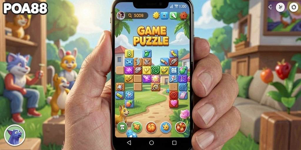 Gameplay menarik dari <strong>POA88</strong> yang penuh tantangan puzzle.