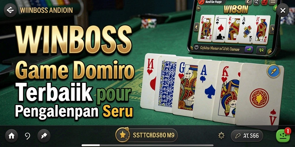 Screenshot gameplay WINBOSS yang menampilkan aksi seru permainan Domino.